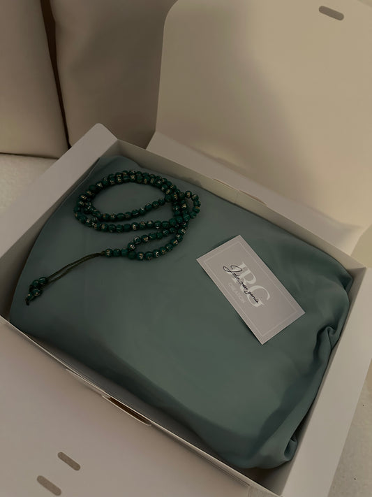 coffret jilbeb 1 pièce  en soie de médina