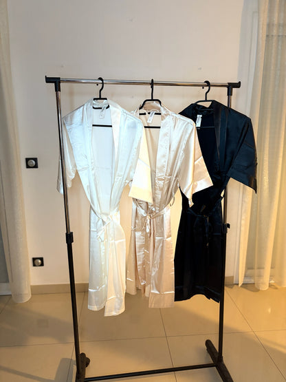 Peignoir en satin – Élégance personnalisée
