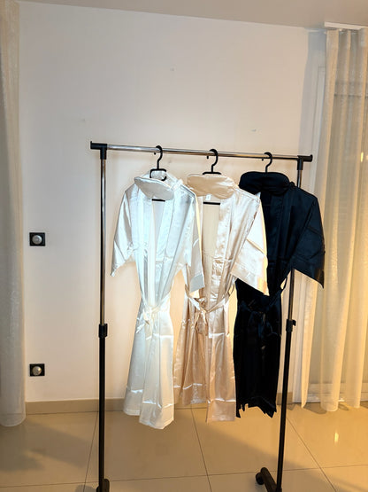 Peignoir en satin – Élégance personnalisée